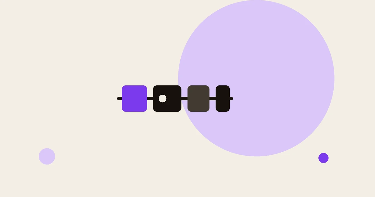 Flat illustration of a timeline.